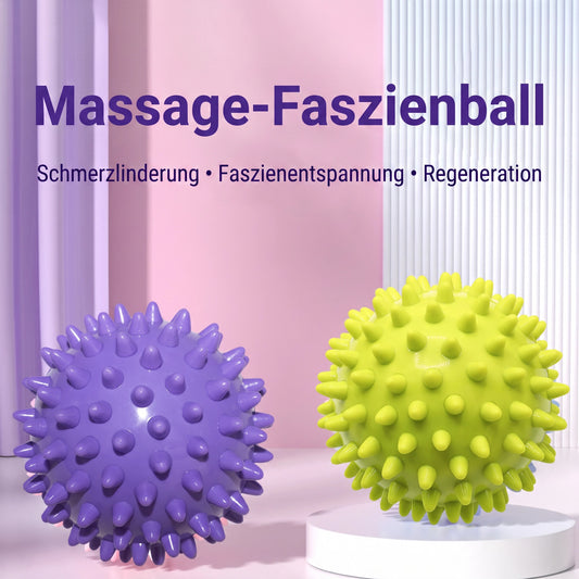 Faszienball Set – Akupressur & Muskelentspannung für Fuß, Rücken & Nacken